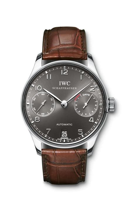 IWC Portuguese Automatic White Gold / Ardoise • IW5001